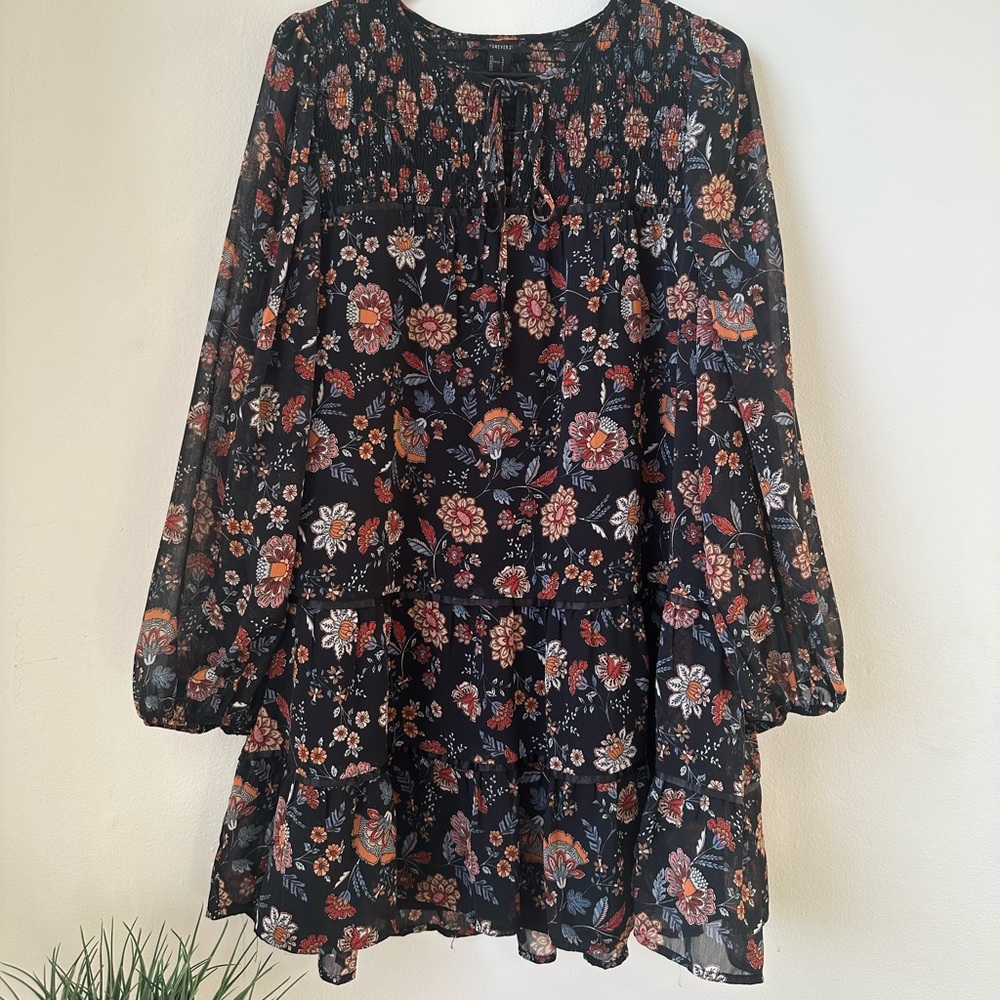 Forever 21 - Floral Babydoll Dress